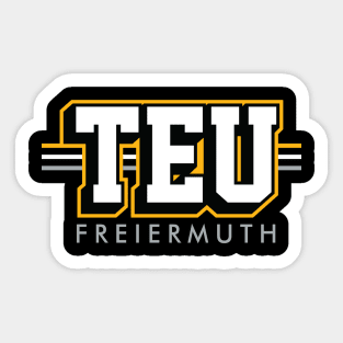 Tight End University - TEU - Pat Freiermuth - Pittsburgh Steelers Sticker
